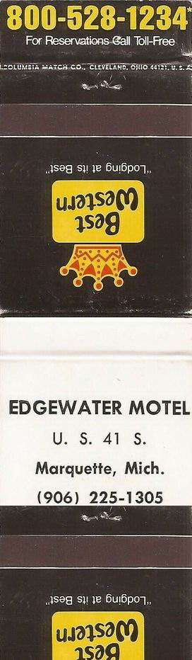 Edgewater Motel (Econolodge Lakeview) - Matchbook